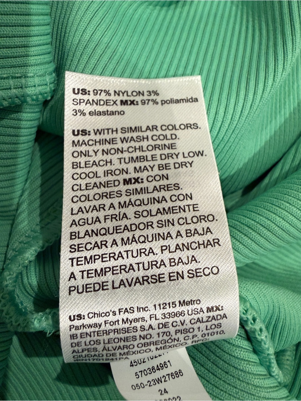 WHBM Forme Rib Sleeveless Midi Dress in Mint Green - Picture 10 of 10